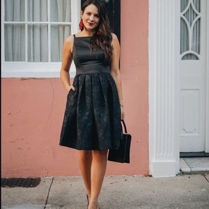 Gal Meets Glam Kimberly Black Cocktail Party Dress